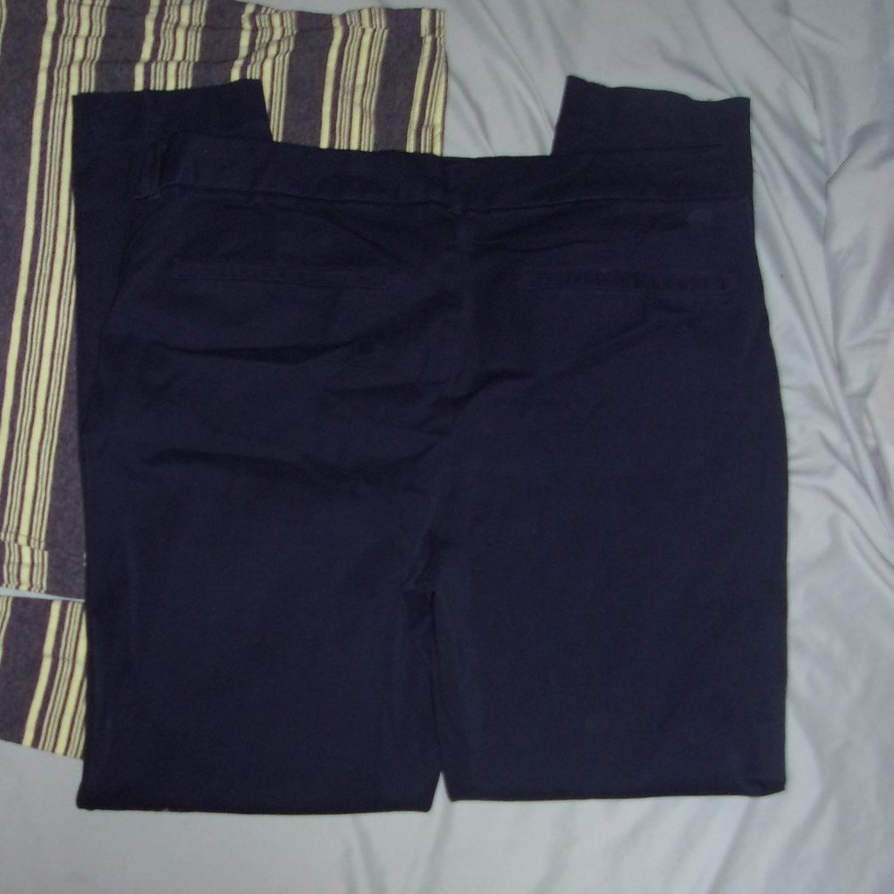 🌟 TALL womens size 18 blue  eighteen pants Pixie old navy career